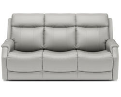 Easton Leather Power Reclining Sofa with Power Headrests and Lumbar (072-01)