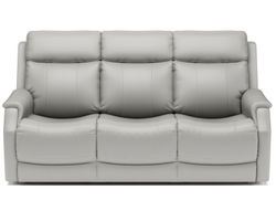Easton Leather Power Reclining Sofa with Power Headrests and Lumbar (072-01) in stock