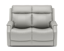Easton Leather Power Reclining Loveseat with Power Headrests and Lumbar (072-01) in stock