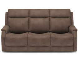 Easton Power Reclining Sofa with Power Headrests and Lumbar (500-72)