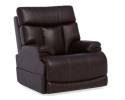 Clive Leather Power Recliner with Power Headrest and Lumbar (375-70) in stock