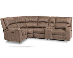 Nirvana Power Reclining Sectional with Power Headrests (136-72)