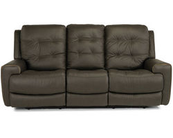 Wicklow Leather Power Reclining Sofa with Power Headrests (326-70)