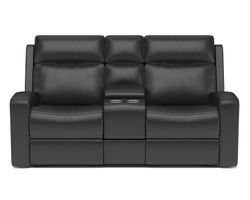 Cody Power Reclining Loveseat with Console and Power Headrests (297-02) in stock