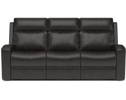 Cody Leather Power Reclining Sofa with Power Headrests (297-02) in stock