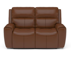 Ellis Power Reclining Loveseat with Power Headrests (009-74)