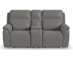 Sawyer Power Reclining Loveseat with Console and Power Headrests and Lumbar (009-01) ZERO GRAVITY