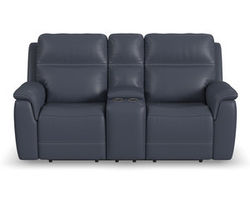 Sawyer Power Reclining Loveseat with Console and Power Headrests and Lumbar (009-42) ZERO GRAVITY