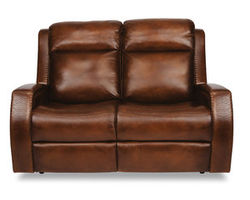 Mustang Power Reclining Loveseat with Power Headrests (729-70)