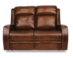 Mustang Power Reclining Loveseat with Power Headrests (729-70) In stock