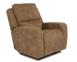 Aiden Fabric Power Gliding Recliner with Power Headrest (339-71)