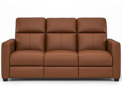 Broadway 79&quot; Leather Power Reclining Sofa with Power Headrests (943-71)