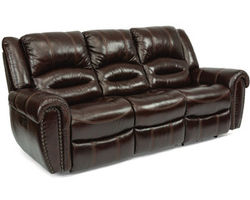 Town Leather Power Reclining Sofa with Power Headrests (048-62)