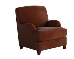 Bella Burnt Orange Accent Chair 01-02-C