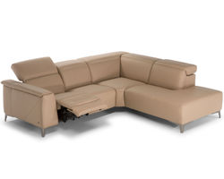 Trionfo C074 Triple Power Reclining Sectional (+50 leathers)