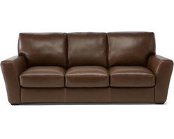Peter 91&quot; Leather Sofa (C241)