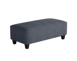 Sugarshack Navy 49&quot; Wide Cocktail Ottoman