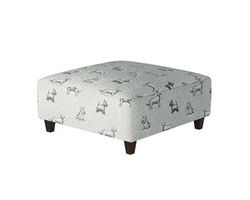 Biscuit Iron 38&quot; Square' Cocktail Ottoman