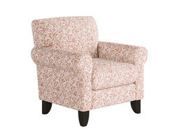 Clover Coral Accent Chair