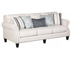 Sweater Bone 91&quot; Sofa (Includes Pillows - Performance Fabric)