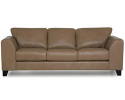 Juno 77494 Stationary 81&quot; or 87&quot; Leather Sofa