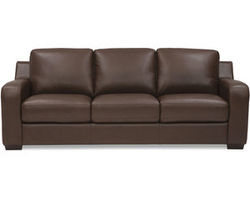 Flex 77503 Stationary 86&quot; Leather Sofa (+100 leathers)