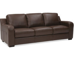 Flex 77503 Stationary 86&quot; Leather Sofa