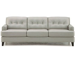 Barbara 77575 Stationary 80&quot; or 91&quot; Leather Sofa