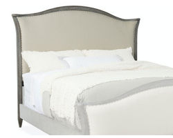 Ciao Bella Queen Upholstered Headboard- Speckled Gray