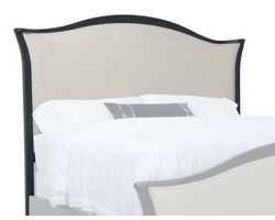 Ciao Bella King Size Upholstered Headboard- Black