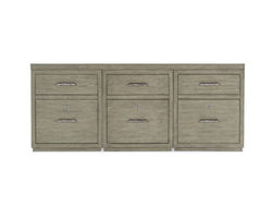 Linville Falls 72&quot; Credenza with Three Files
