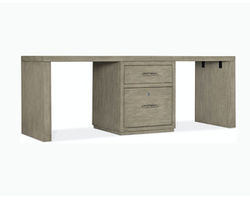Linville Falls 84&quot; Desk with One Centered File