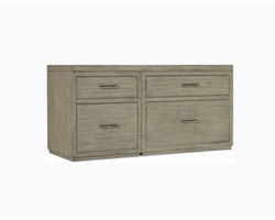 Linville Falls 60&quot; Credenza with File and Lateral File