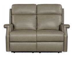 Vaughn Zero Gravity Loveseat with Power Headrest (Stone) Zero Gravity - In stock