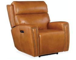 Ruthe Zero Gravity Power Recliner with Power Headrest (Honey)
