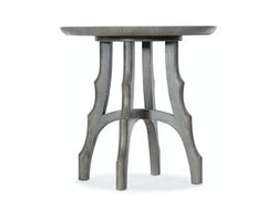 Commerce &amp; Market Round End Table