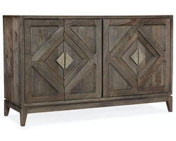 Commerce &amp; Market Carved Accent Chest