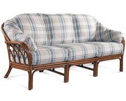 Boardwalk Rattan 78&quot; Sofa (Fabric choices)