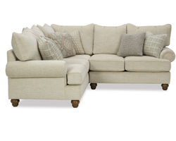 Amanda Stationary Sectional (Performance fabrics)7004