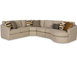 Jade Stationary Sectional (Performance fabrics) 7168