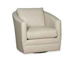 Anchorage Top-Grain Leather Swivel Chair (Leather choices)