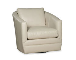 Anchorage Top-Grain Leather Swivel Chair (Leather choices) L0637