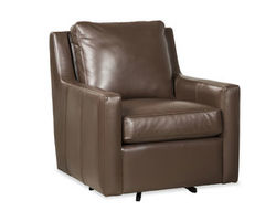 Genesis Top Grain Leather Swivel Chair (Leather choices)