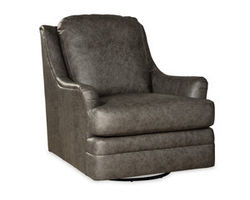Napa Top Grain Leather Swivel Chair (Swivel glider available)