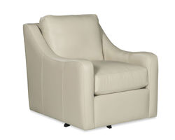 Houston Top-Grain Leather Swivel Chair (Leather choices) L0877