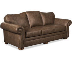 Laredo Top Grain Leather 92&quot; Sofa (Leather choices)