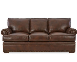 Bizmarck 90" Top Grain Leather Sofa (Leather choices) L717750BD