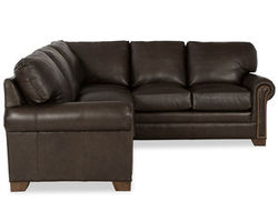 Francisco Top Grain Leather Sectional (Leather choices)