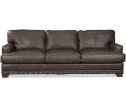 Harrison 100" Top-Grain Leather Sofa (Leather choices) L7827