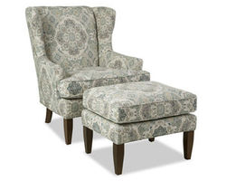 Raleigh Wing Back Accent Chair (Performance fabrics)
